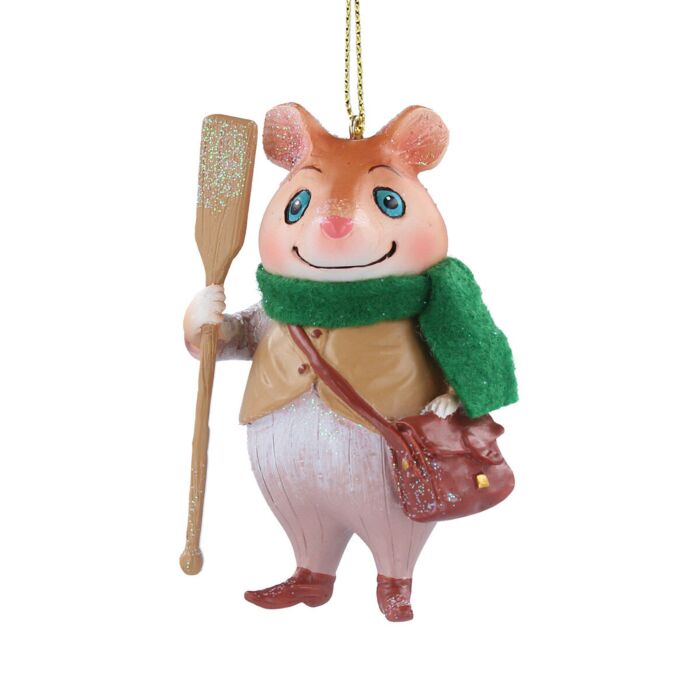 Gisela Graham Ratty Resin Tree Decoration